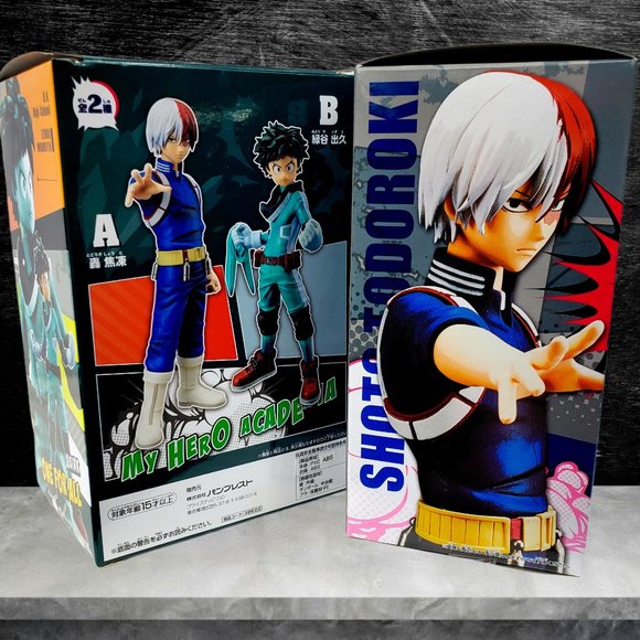 My Hero Academia IZUKU MIDORIYA DEKU - SHOTO TODOROKI DXF Figures Vol.3 - 2PC's - Picture 9 of 11